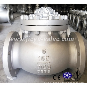 API 6D Standard A216 Wcb Swing Check Valve